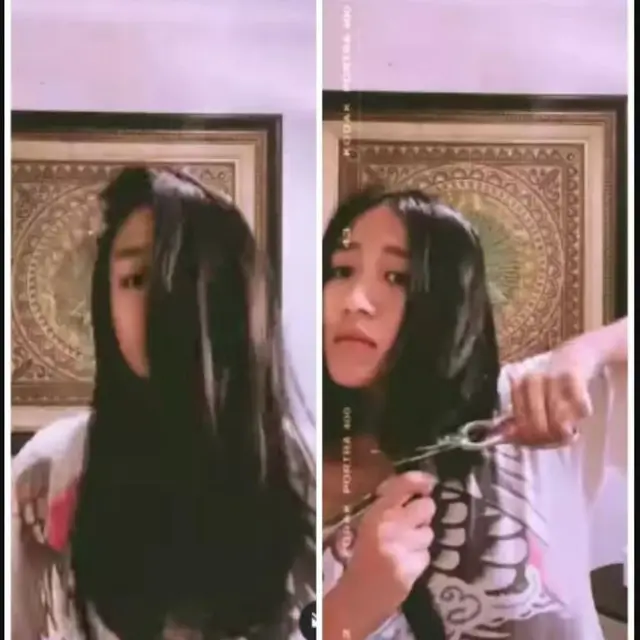 Chef Renatta Potong Rambut Sendiri, Guntingnya Bikin Salah Fokus