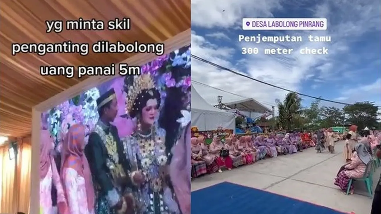 Viral Pesta Pernikahan Undang 7 Artis dan Uang Panai Rp 5 Miliar, Tamu hingga 300 Meter