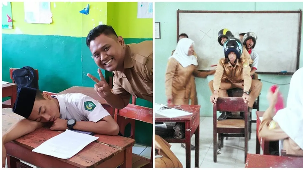 Parodi Pernikahan Terciduk 'Istri Pertama' ala Siswa dan Guru Ini Bikin Ngakak