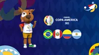 Banner SemiFinal Copa America 2021 (Liputan6.com/Abdillah)