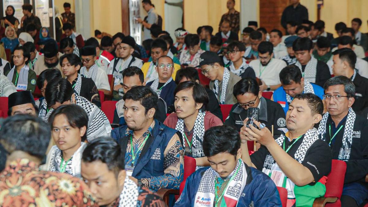 Konferensi Pemuda Indonesia untuk Gaza Palestina di Bandung, Dihadiri 580 Peserta dari 162 Organisasi