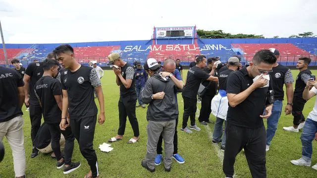 Arema Beri Penghormatan untuk Korban Tragedi Kanjuruhan Malang