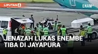 Tangisan Keluarga Pecah saat Peti Jenazah Lukas Enembe Tiba di Jayapura