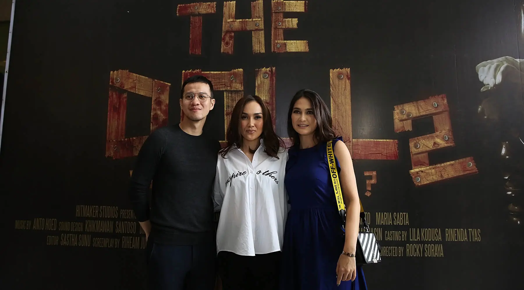 Selain Herjunot Ali, Luna Maya dan Sarah Wijayanto juga ada film The Doll 2 besutan sutradara dan produser Rocky Soraya. Film ini juga memiliki benang merah dengan cerita di film The Doll yang sudah tayang pada 2016 silam. (Bambang E.Ros/Bintang.com)