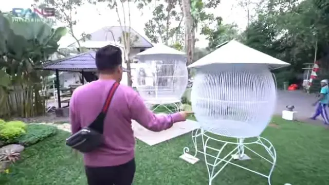7 Potret Taman Rumah Raffi Ahmad, Keren dan Dilengkapi Arena Bermain