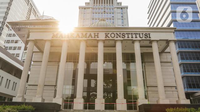 pengamanan ketat Gedung Mahkamah Konstitusi