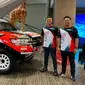 Pasangan Julian Johan dan Recky Resanto menggunakan Toyota Land Cruiser 200 untuk bertarung di ajang Asia Cross Country Rally 2023. (ist)