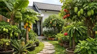 10 Desain Kebun Buah Mini Jalur Setapak Taman yang Bisa Dipanen Langsung, Jadi Produktif