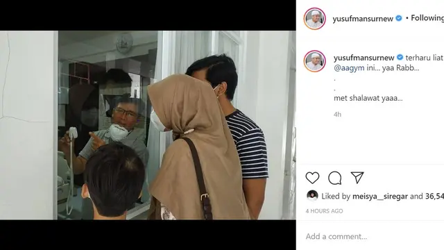 Aa Gym - Ustaz Yusuf Mansur (Foto: Instagram/@yusufmansurnew)