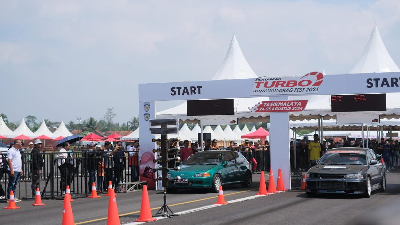 Pertamax Turbo Drag Fest 2025 Digelar Besok, 300 Starter Sudah Terdaftar