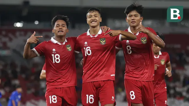 Foto: Sempat Unggul Duluan, Timnas Indonesia U-20 Kena Comeback Thailand U-20 pada Laga Uji Coba Internasional