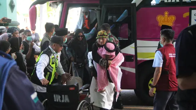 Kisah 118 warga sekampung naik haji 2023. (Foto: Kemenag)