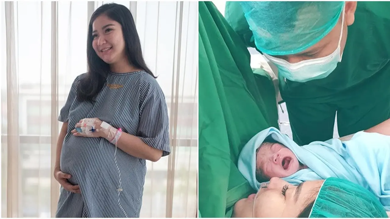 7 Momen Perjuangan Winda Khair Lahirkan Anak ke-2