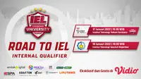 Link Live Streaming Road to IEL University Season 4 : Dota 2 Internal Qualifier di Vidio, 17-18 Januari 2022. (Sumber : dok. vidio.com)