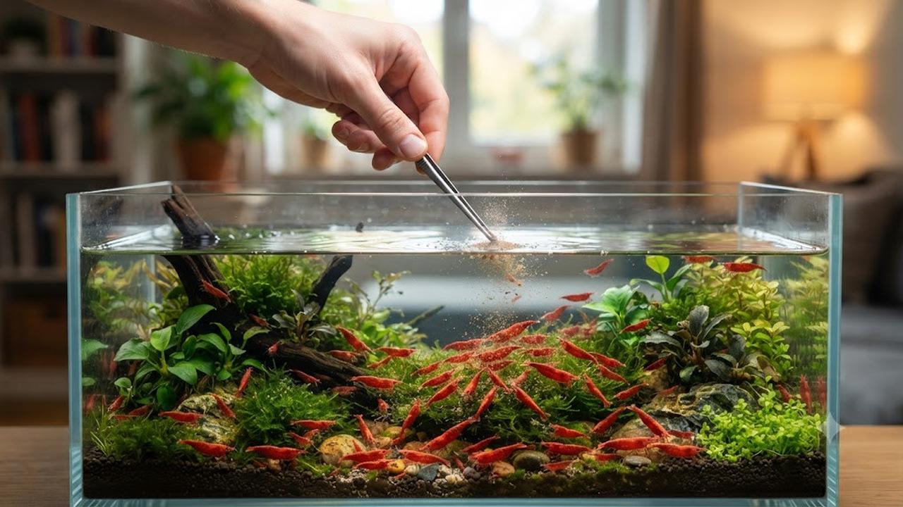 Memelihara Udang Hias Cherry Shrimp