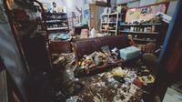 Kondisi rumah warga usai banjir terjang Denpasar