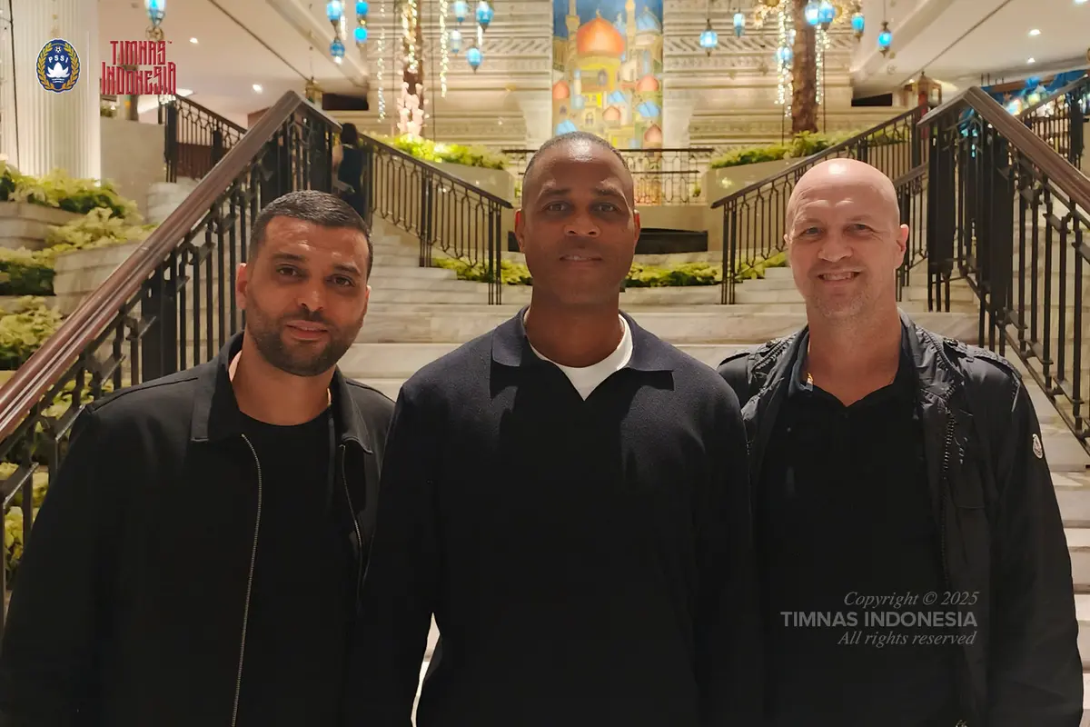 Patrick Kluivert dan Jordi Cruyff Tiba