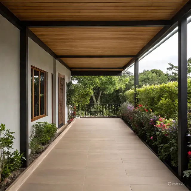 Teras Rumah Sederhana
