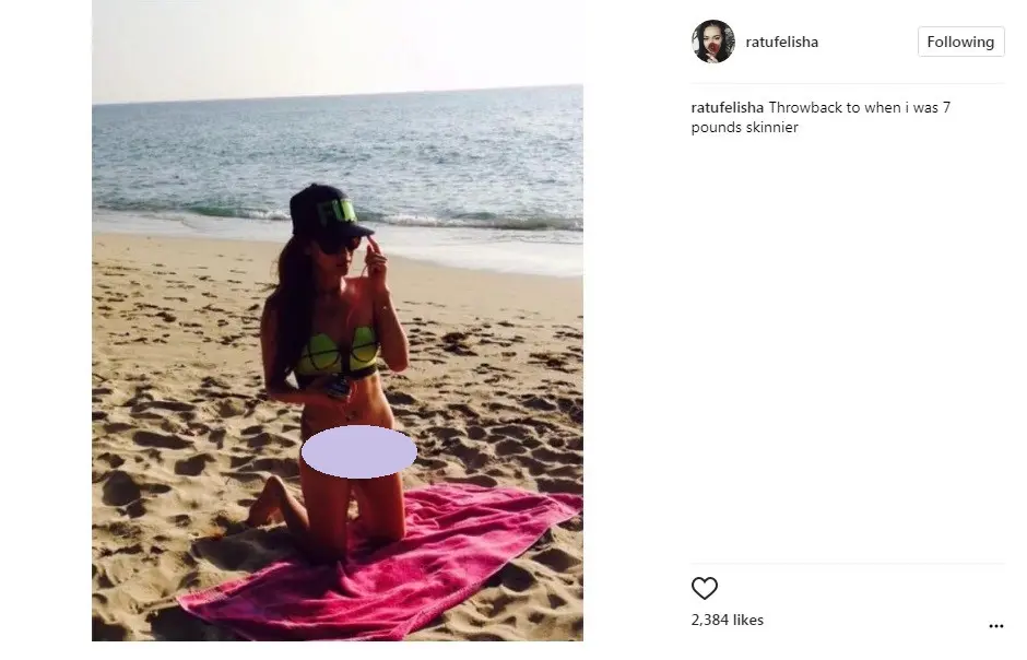 Ratu Felisha tampil seksi dengan bikini 2 pieces (Foto: Instagram)