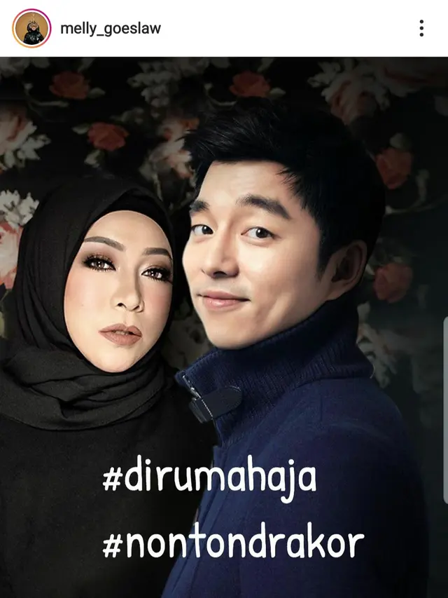 Unggahan Melly Goeslaw. (Foto: Instagram @melly_goeslaw)