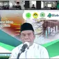 Mantan Ketua MUI Sumsel M Sudikun saat menjadi pembicara kunci dalam webinar ‘Peran Ormas Islam terhadap Kebangkitan Ekonomi Umat’ (Dok. Panitia webinar ‘Peran Ormas Islam terhadap Kebangkitan Ekonomi Umat’/ Nefri Inge)