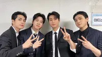 Asal mula DAY6 terbentuk bermula dari Sungjin. (Dok. Foto Twitter @day6official)
