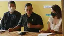 Sekjen PBSI, Muhammad Fadil Imran, memberikan keterangan saat jumpa pers Indonesia Open 2022 di BCA Tower, Jakarta, Rabu (25/5/2022).