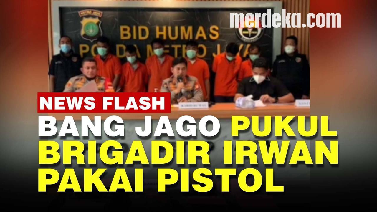 VIDEO: Terungkap! Bang Jago Pondok Indah Pukul Polisi Pakai Pistol Korek Api