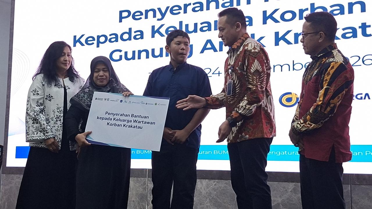 Dukungan BUMN untuk Keluarga 5 Jurnalis dan 3 Kru Kapal, Ini Permintaan Mereka