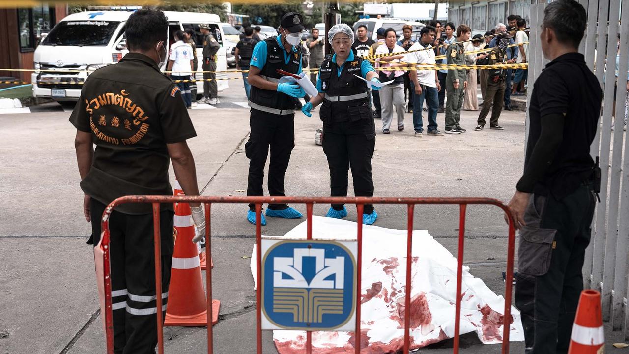 FOTO: Penembakan Brutal di Pasar Bangkok, Pelaku Bunuh Diri Setelah Tewaskan 5 Orang