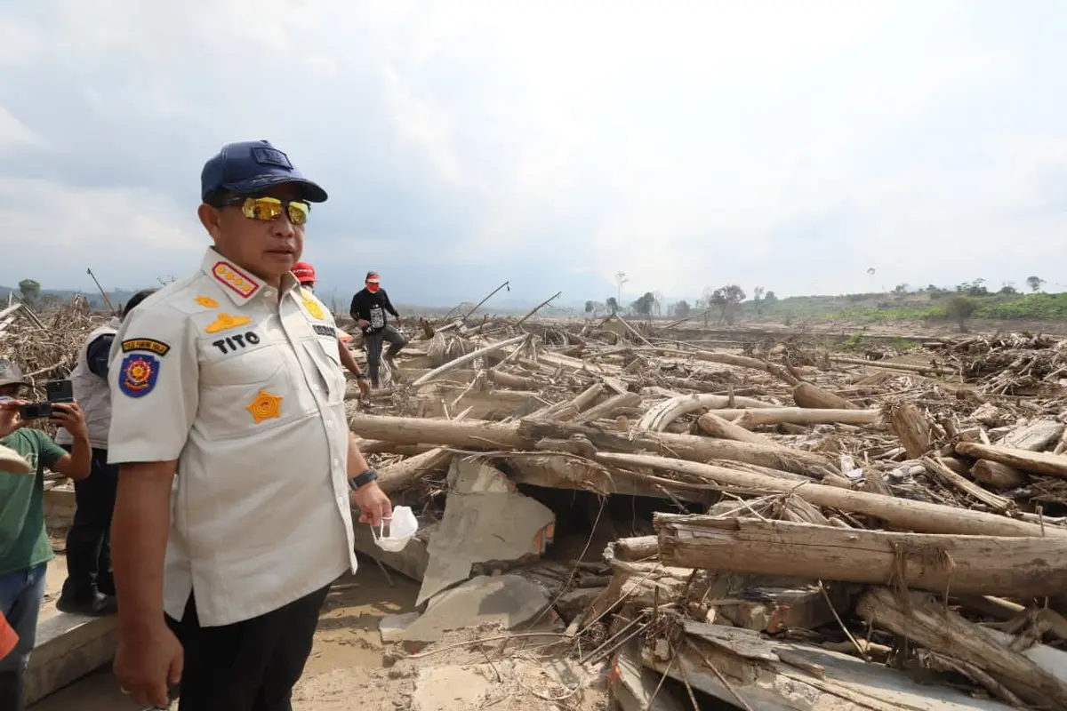 Satgas PRR Percepat Pemanfaatan Kayu Hanyutan untuk Rehabilitasi Pascabencana