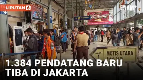 VIDEO: 1.384 Pendatang Baru Tiba di Jakarta, 16% Pengangguran