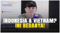 Pelatih Timnas U-23 Filipina, Garrath James McPherson, memberikan komentarnya soal perbedaan gaya bermain antara Indonesia U-23 dan Vietnam.