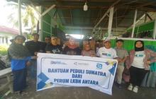 ANTARA Salurkan Bantuan Korban Banjir Padang, Wujud Kepedulian Insan Pers