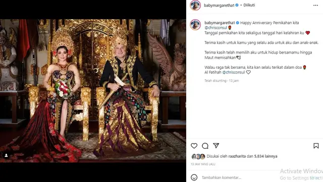 Baby Margaretha (Foto: Instagram/@babymargaretha1)