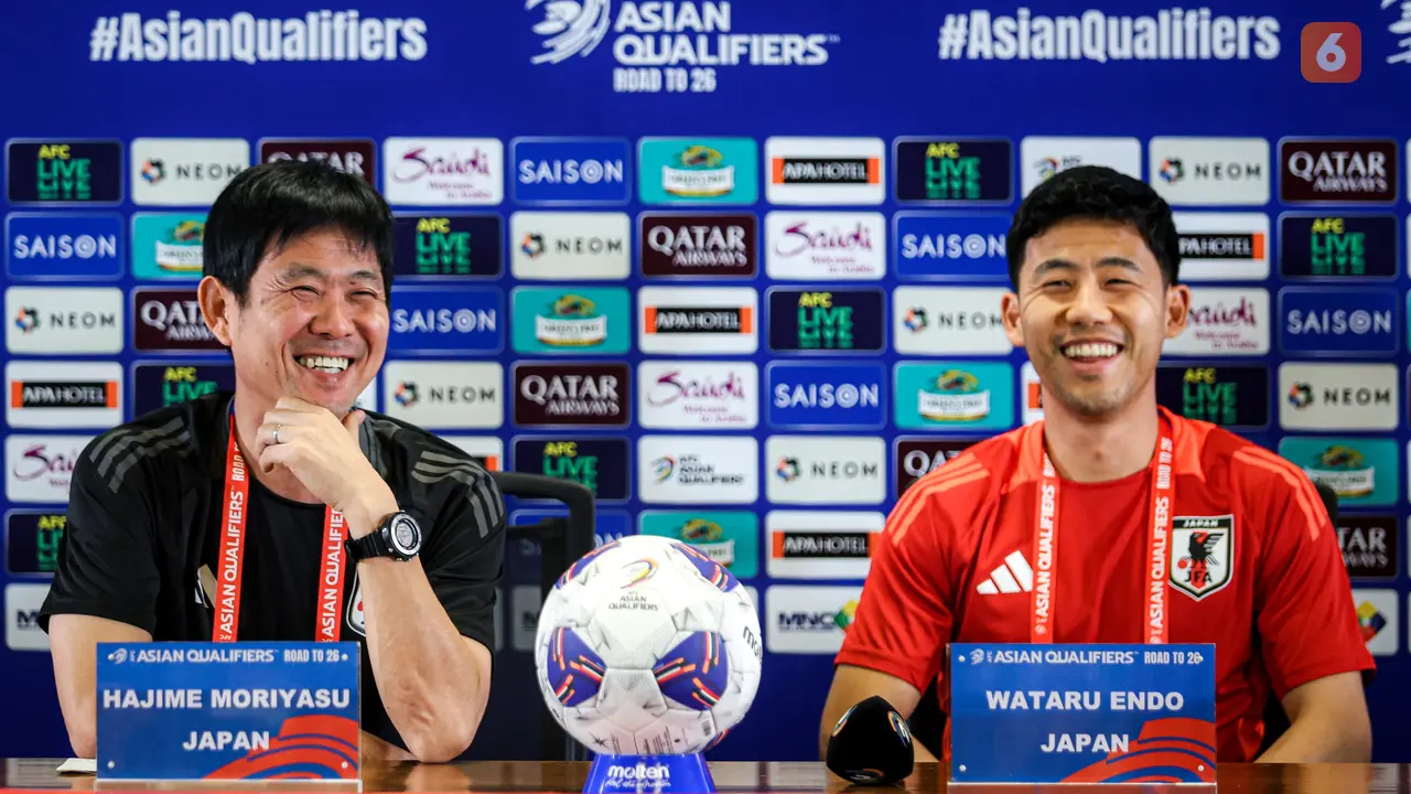 Foto: Vibes-nya Serasa Pertandingan di Piala Dunia, Begini Suasana Latihan Resmi Timnas Jepang
