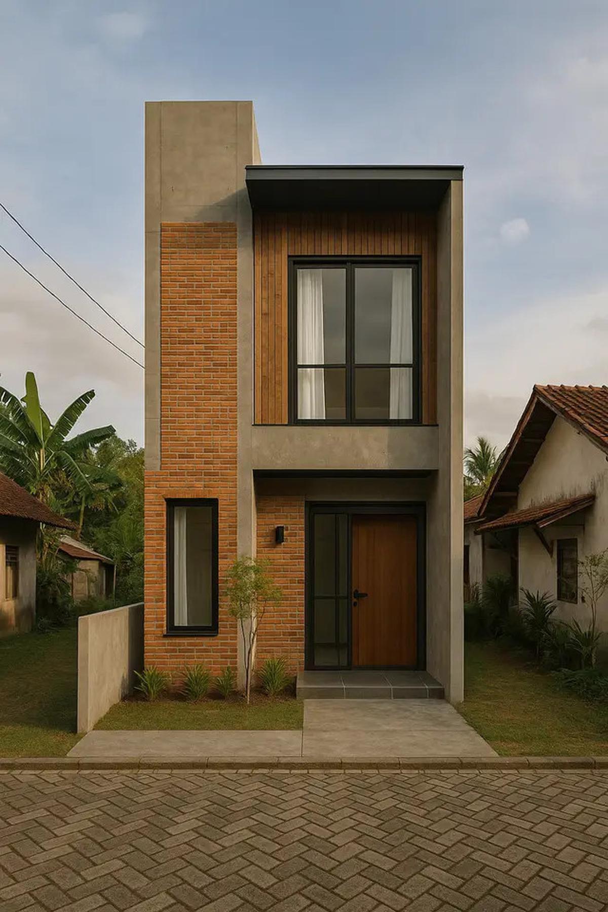 7 Tren Model Rumah Minimalis 2 Lantai di Lahan Terbatas, Tetap Nyaman Meski Tak Luas