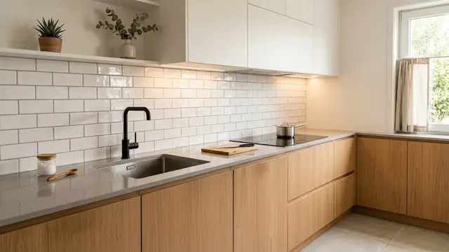 Inspirasi Backsplash Dapur Minimalis
