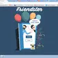 Friendster hadir lagi dengan domain friendster.id namun belum jelas apakah ini laman pertemanan yang sama dengan yang pernah booming tahun 2000an.