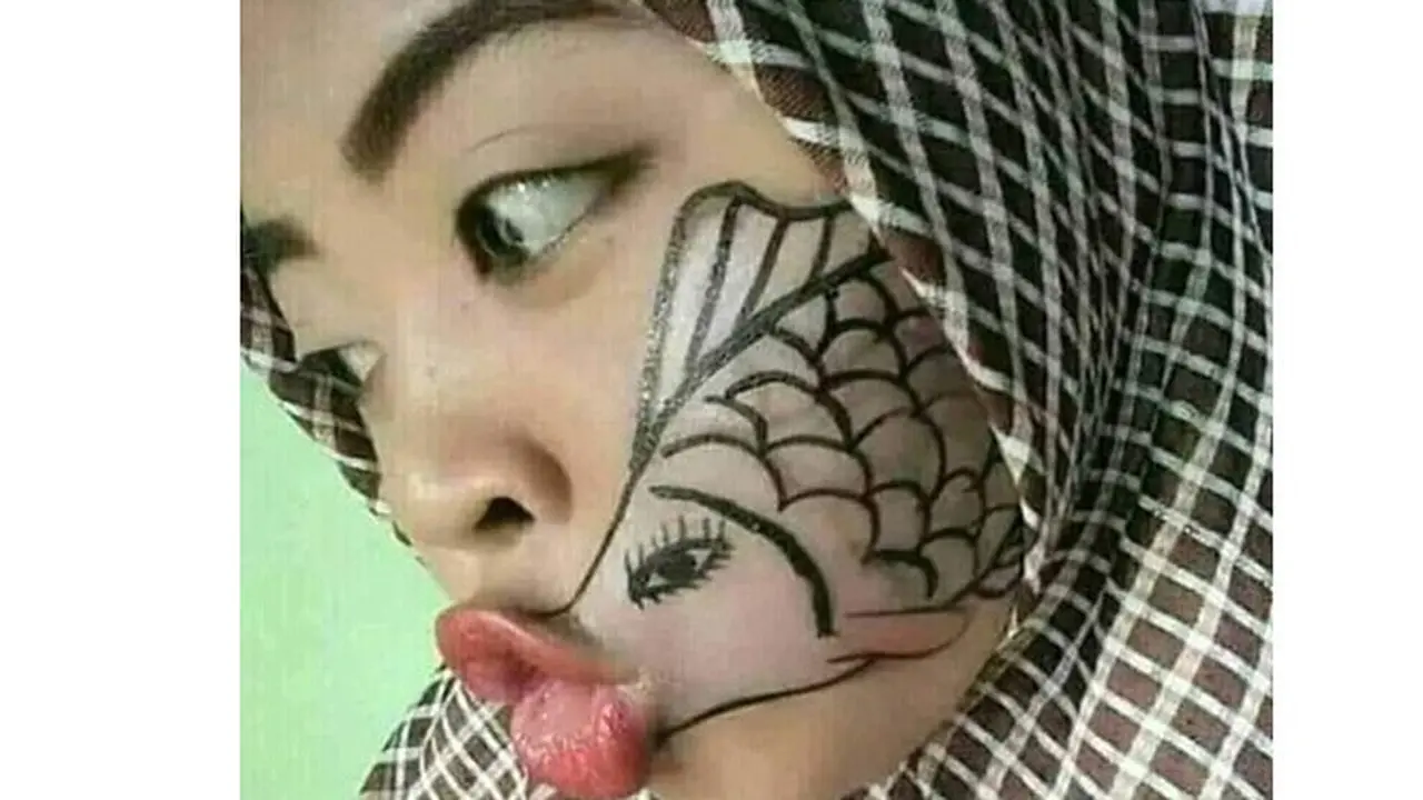 Bermodal Spidol, Kreasi Orang Ini Hasilnya Bak Tato Permanen