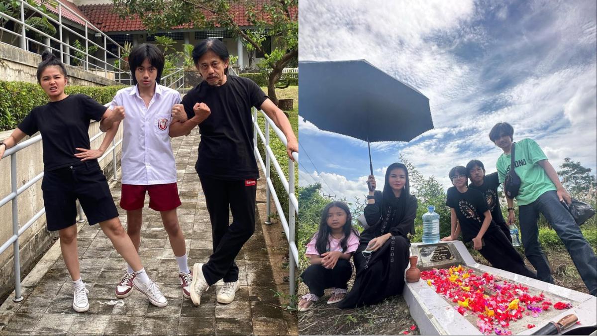 6 Potret Keharmonisan Epy Kusnandar Bersama Istri dan Anak, Selalu Tampil Kompak