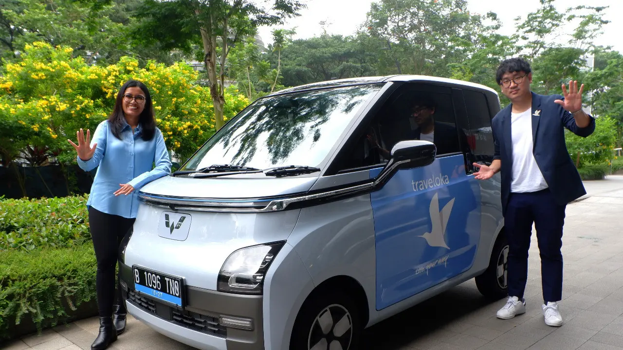 Mobil Listrik Wuling Air EV Jadi Hadiah Utama Gebyar Traveloka (Ist)