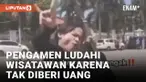 Kesal Tak Diberi Uang, Pengamen Ludahi Wisatawan di Kawasan Benteng Kuto Besak Palembang