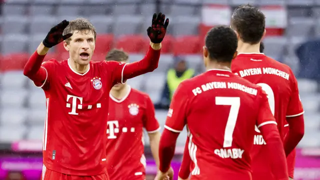 FOTO: Bantai Hoffenheim, Bayern Munchen Kukuh di Puncak Klasemen Bundesliga