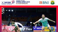 Hasil Lengkap Korea Open 2025 Hari Ini: Fajar/Fikri dan Apriyani/Fadia Melaju ke 16 Besar