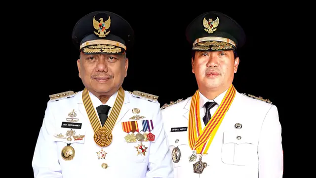 Gubernur Olly Dondokambey dan Wakil Gubernur Steven Kandouw