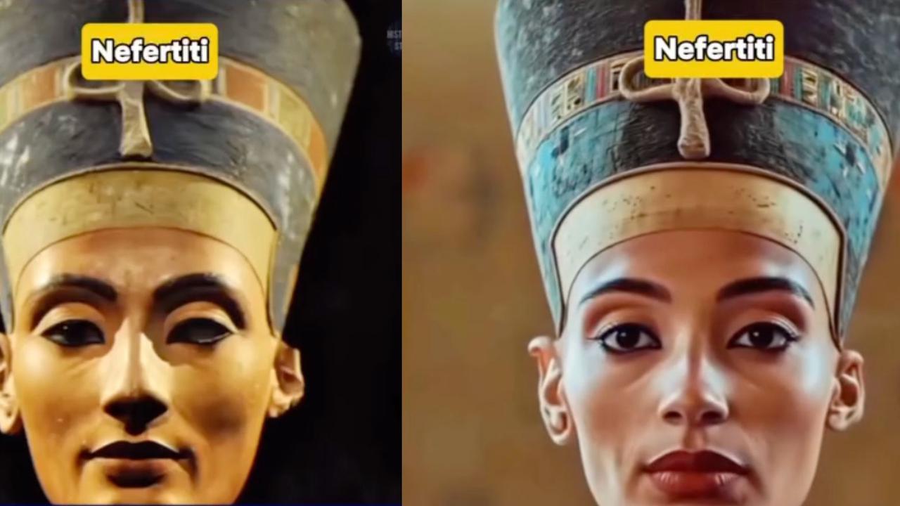 Begini Wajah Cleopatra hingga Firaun Direkayasa AI, Penampakannya Bikin Takjub