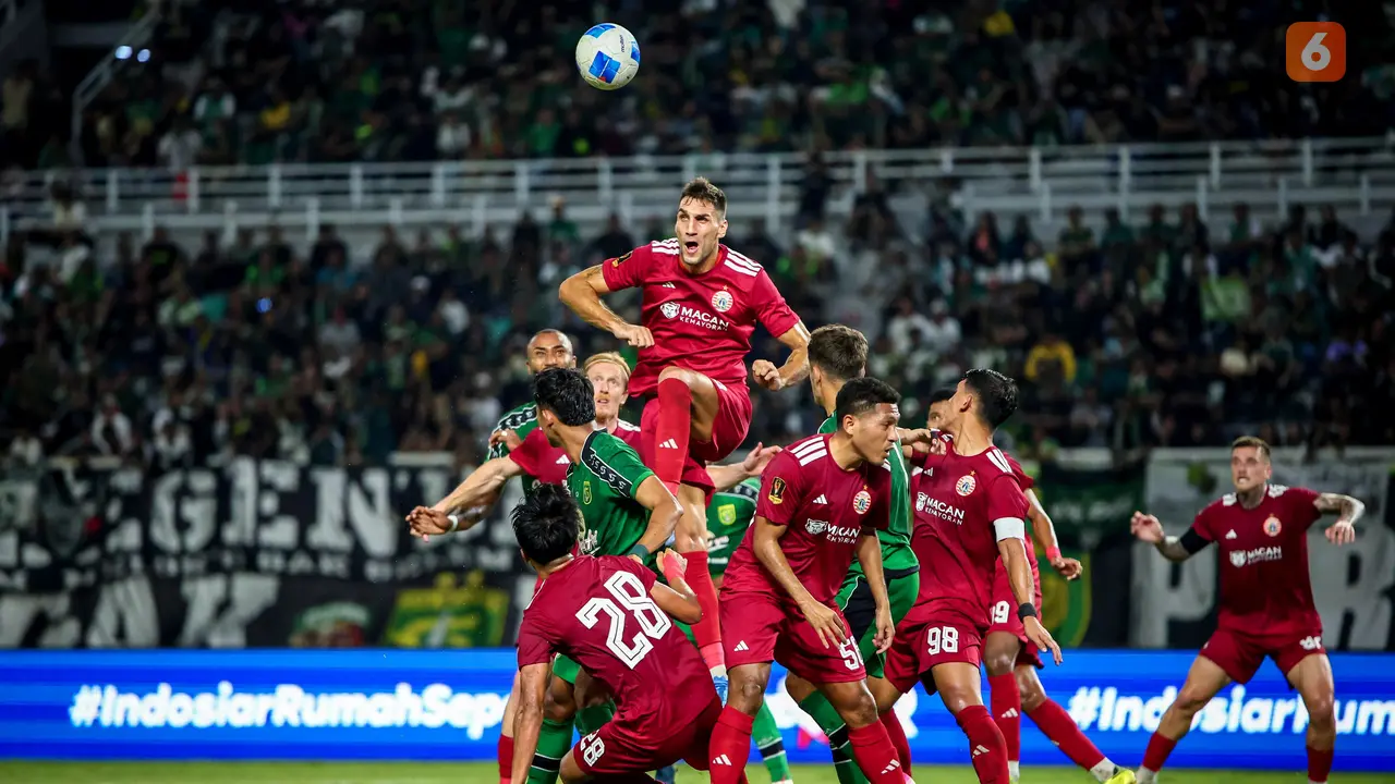 Foto: Gol Bunuh Diri Rusak Debut Shin Tae-yong, Persebaya Tekuk Persija di Piala Presiden 2026