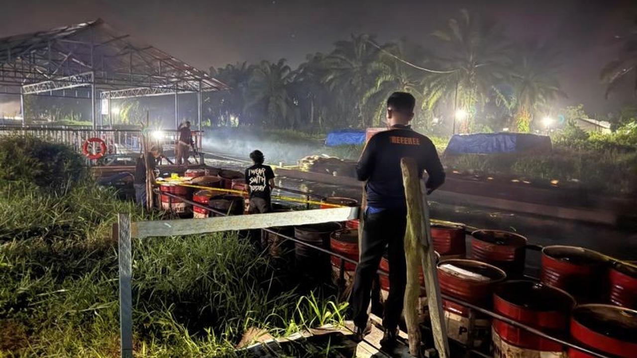 Polda Riau Ungkap Penyelewengan BBM Bersubsidi, 41 Ton Solar Disita, 39 Tersangka Diamankan