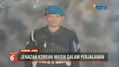 Jenazah perwira berpangkat kapten yang jadi korban kebakaran rumah dinas masih dikirim ke rumah duka di Rancaekek, Bandung.